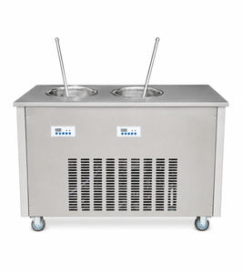double cylinder ice cream machine