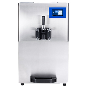 BQ115-1 Heat Treatment Mix Hopper Single Flavor Commercial Soft Serve Ice Cream Machine