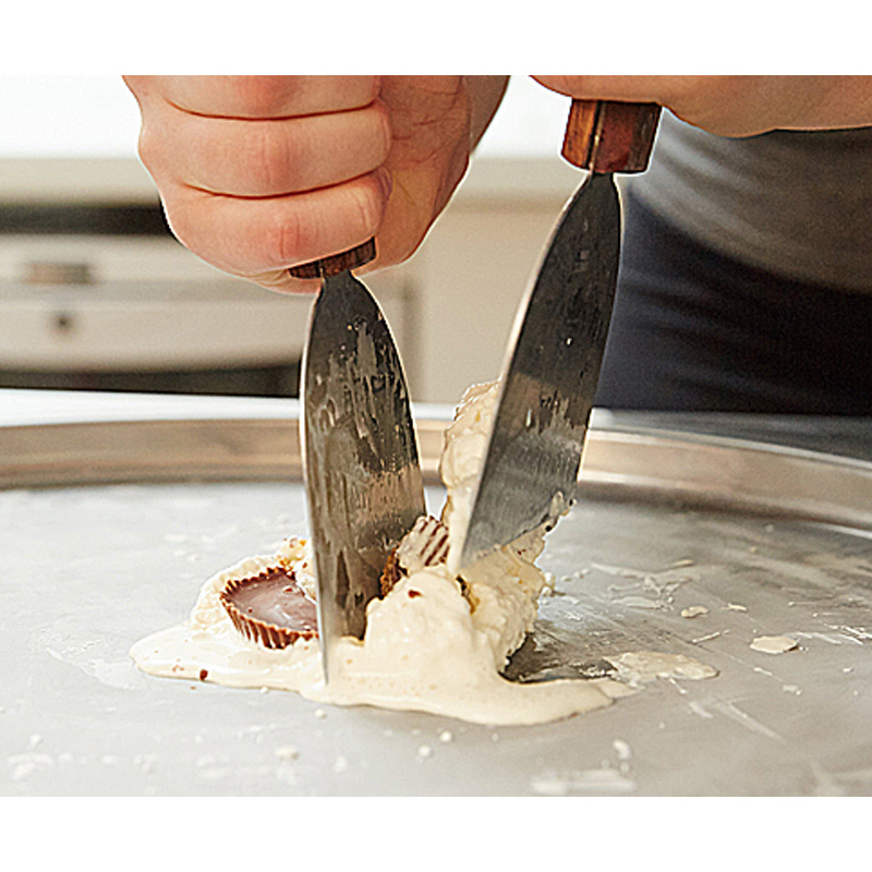 WF900-Y Fried Ice Cream Machine - Single Round Pan 500