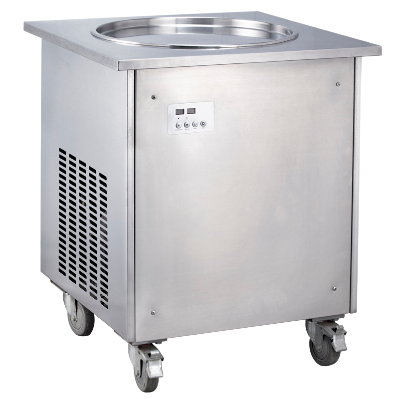 WF900-Y Fried Ice Cream Machine - Single Round Pan 500